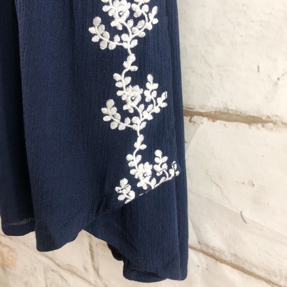 Blue Floral Dress - Picture 6 of 7